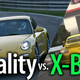 Illustration for article titled Driving a video game Porsche on the Nürburgring versus the real thing
